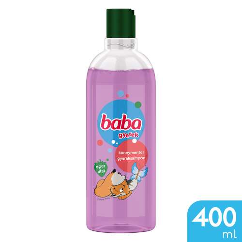 Dječji šampon Baba s okusom jagode, bez suza, 400ml