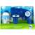 FruBlu Seifenblasen-Shooter-Set mit 400 ml Blasenlösung