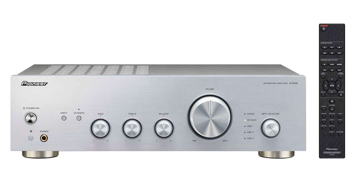 Pioneer A-10AE-S Erősítő - Ezüst | Pepita.hu