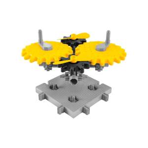 Korbo Technix Fogaskerék Építőjáték - 122 Darabos