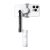 Insta360 Flow white gimbal with smartphone attached, close-up