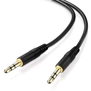 AUX 1 méteres audio kábel fekete 32045877 