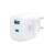 3mk Hyper GaN Ładowarka 33W, biała, z dwoma portami USB-A i USB-C, szybkie ładowanie