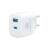 3mk Hyper GaN Ładowarka 33W, biała, z dwoma portami USB-A i USB-C, szybkie ładowanie