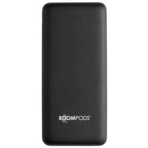 Boompods Powerboom 20000mAh Power Bank, Fekete - Boompods