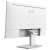 MSI MP243XWDE Pro 23.8 inch monitor, white, back view