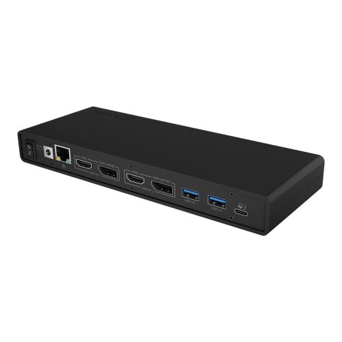 Stație de andocare IB-DK2245AC 13-în-1, 2xDP, 2xHDI, USB, LAN, USB-C, PD până la 60W 141679393