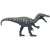 Schleich Baryonyx dinosaur figure, side view, standing