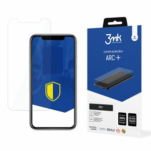 3mk ARC+ iPhone X kijelzővédő fólia telefonnal és csomagolással - 3MK Kijelzővédő fólia