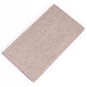 Realsystem 2024 Standard fekvő zsebnaptár fehér lapokkal, drapp borítóval - REALSYSTEM