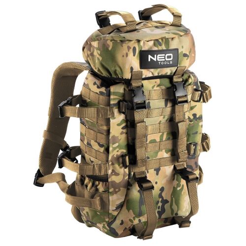 Neo Tools hiking backpack, 600d polyester, 30l, camo, Beige/Camo 146459355