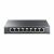 TP-Link TL-RP108GE 8-Port Gigabit PoE Switch Vorderansicht. Managed Reverse PoE Switch mit 8 RJ45-Ports.