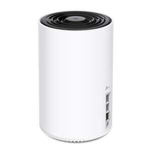 TP-Link Deco XE75 Pro WiFi 6E рутер, изглед отзад с портове - TP-Link