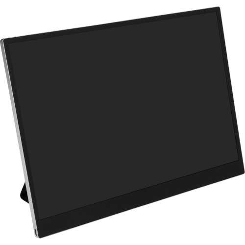 Monitor portabil LG gram +view, 16 inci, negru, vizualizare înclinată