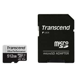 Transcend TS512GUSD340S 512GB, UHS-I U3, 3D NAND, microSDXC memóriakártya 71481729 