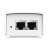 TP-Link TL-POE4824G 48V, 24W Pasywny adapter PoE, biały, widok z tyłu, pokazujący porty
