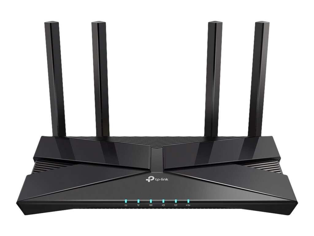 TP-Link Archer AX20 | AX1800 WiFi 6, 2.4/5GHz, 1.5GHz CPU, 574/1201Mbps, Fekete router