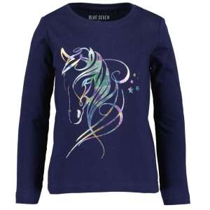 Дълъг ръкав Blue Seven за момичета с принт на еднорог - Мода и обличане