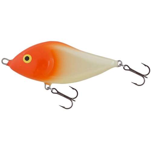 Salmo Slider SD5S RPH wobbler, narancs és fehér horgász műcsali - Salmo