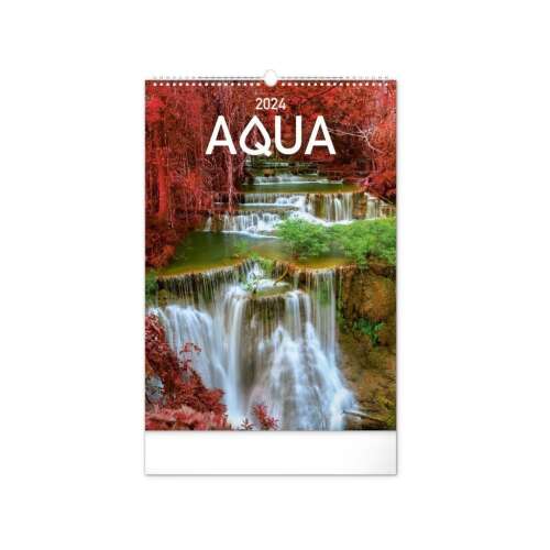 Realsystem Aqua 2024-es Falinaptár - 46x33cm 84783733