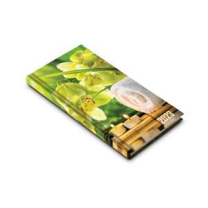 2023-as zsebnaptár orchidea és törölköző mintával - REALSYSTEM