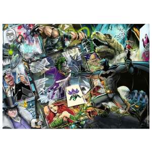 Ravensburger 1000 Teile Puzzle, DC Comics Collector's Edition, Batman, mit Joker, Bane, Poison Ivy, Penguin, Two-Face und mehr - Ravensburger Puzzle