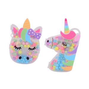 Einhorn Perlenset, zwei Designs, DIY Schmuck Bastelset - Bastelperlen & Zubehör