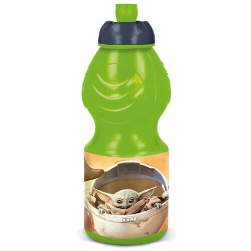 Yoda Charakter Wasserflasche, Grüne Plastik Sportflasche für Kinder