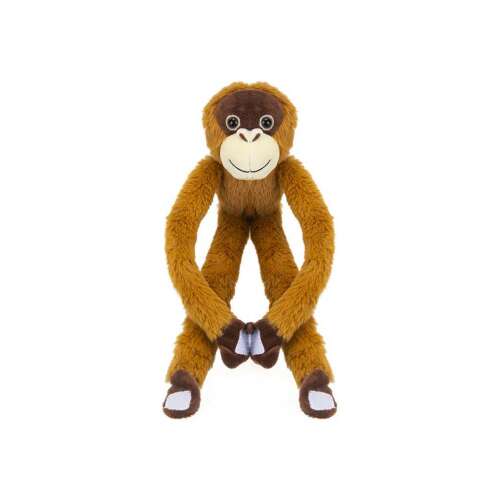 Orangutan plush toy with velcro hands, 30 cm