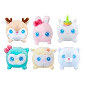 Set of 6 plush toys, 12 cm, glow in the dark, assorted animals - Plush Toy