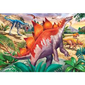 Ravensburger Dinosaurier Puzzle, 2x24 Teile, Stegosaurus, Tyrannosaurus Rex, Flugsaurier - Ravensburger Puzzle