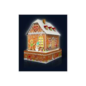 Ravensburger 3D Puzzle Dom z piernika z oświetleniem LED, 216 elementów - Puzzle 3D