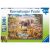 Puzzle Ravensburger Zwierzęta Afrykańskiej Sawanny, 100 elementów XXL, pudełko