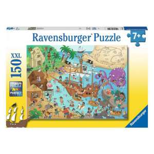 Ravensburger Puzzle 150 Teile, Piratenbucht, XXL, ab 7 Jahren - Ravensburger Puzzle