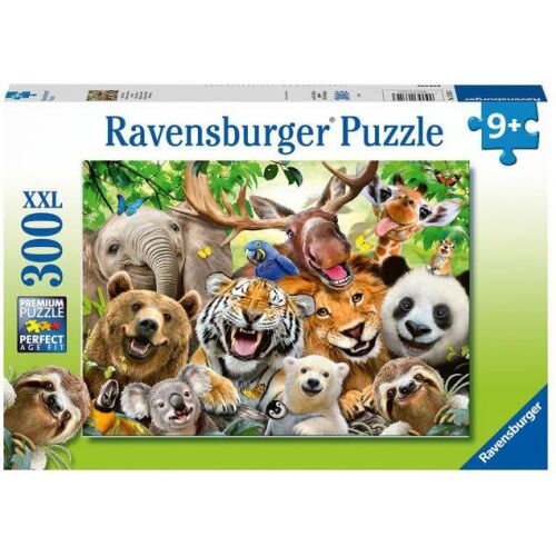 Ravensburger Tier-Selfie Puzzle, 300 XXL Teile, ab 9 Jahren