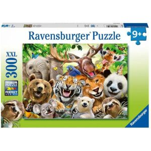 Puzzle Ravensburger Zvieracie Selfie, 300 XXL dielikov, od 9 rokov - Puzzle