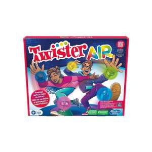 Twister Air játék doboz, kiterjesztett valóság játék, 1 vagy több játékos számára, tartalmaz csukló- és bokaszalagokat, telefonállványt, alkalmazás szükséges - Hasbro