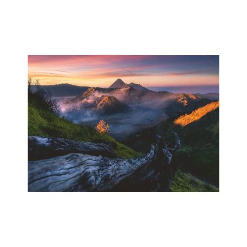 Ravensburger Bromo Hory 1000 Dielov Puzzle Obrázok