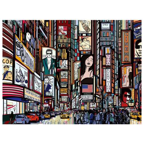 Ravensburger Puzzle 1000 kom - Slike New Yorka 85032693