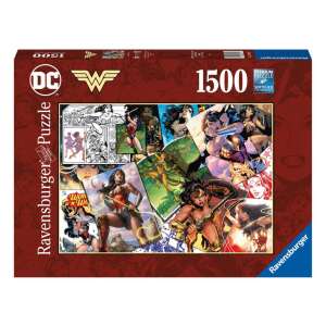 Ravensburger 1500 piece Wonder Woman jigsaw puzzle box - Ravensburger Puzzle
