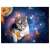 Ravensburger 1500 piece jigsaw puzzle, Cats in Space, featuring a cute cat in a space suit floating in space