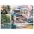 Ravensburger 1000 piece jigsaw puzzle, Canadian Collection - West Coast Tranquility, featuring a collage of scenic images of the Canadian West Coast