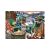 Ravensburger Winter Terrace 1000-piece puzzle image. Cozy winter scene with dogs, fireplace, and snowy mountains.