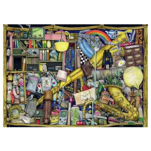 Puzzle 1000 kom - Ormar djeda 107509610