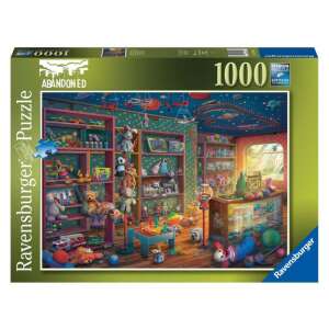 Ravensburger 1000 dieľny puzzle, Tattered Toy Store, zobrazujúci starožitný obchod s hračkami plný hračiek a drobností - Puzzle