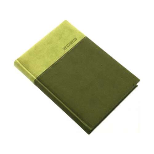 Realsystem 2024 LUX 5321-48 A5 green diary with daily schedule