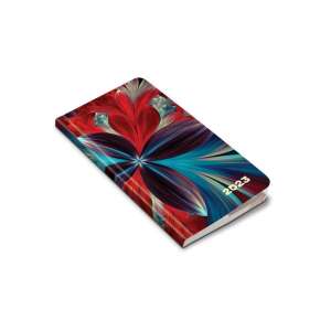 Realsystem 2023 Flexi 5811-84 pocket calendar with abstract floral design - REALSYSTEM