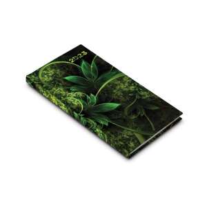 Realsystem 2025 Pocket Calendar with Green Floral Design - REALSYSTEM
