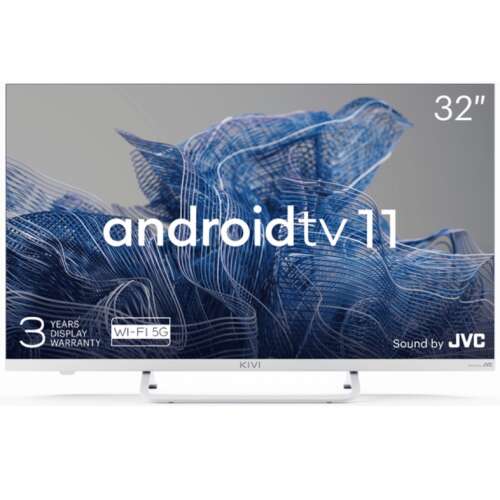 Kivi 32F750NW Full HD Google Smart LED televízió, 81 cm, fehér