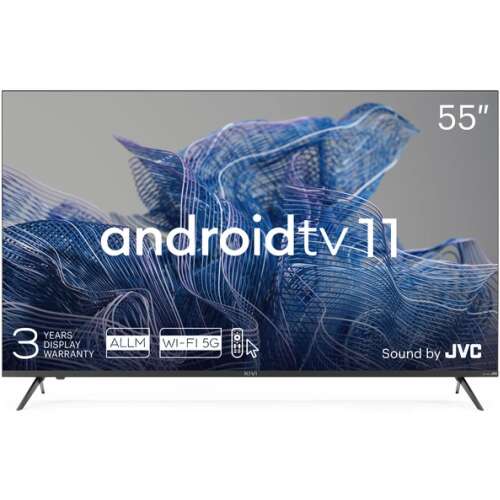 Kivi 55U750NB UHD Smart LED Televízió, 140 cm, HDR